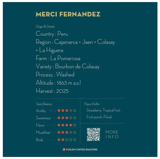 ハンドドリップ Merci Fernandez（ホット）